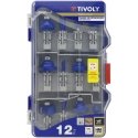 Tivoli V-groove cutter 12.7 mm, 90°, 8mm shank Tivoli V-groove cutter 12.7 mm, 90°, 8mm shank