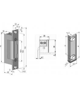 Symmetrical low-current electric shock SCOT ES-S12DCN PROFI