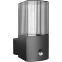 Wall lamp Orno PEONIA garden lamp with motion sensor, E27, max. 15W, IP54, black Wall lamp Orno PEONIA garden lamp with motion sensor, E27, max. 15W, IP54, black