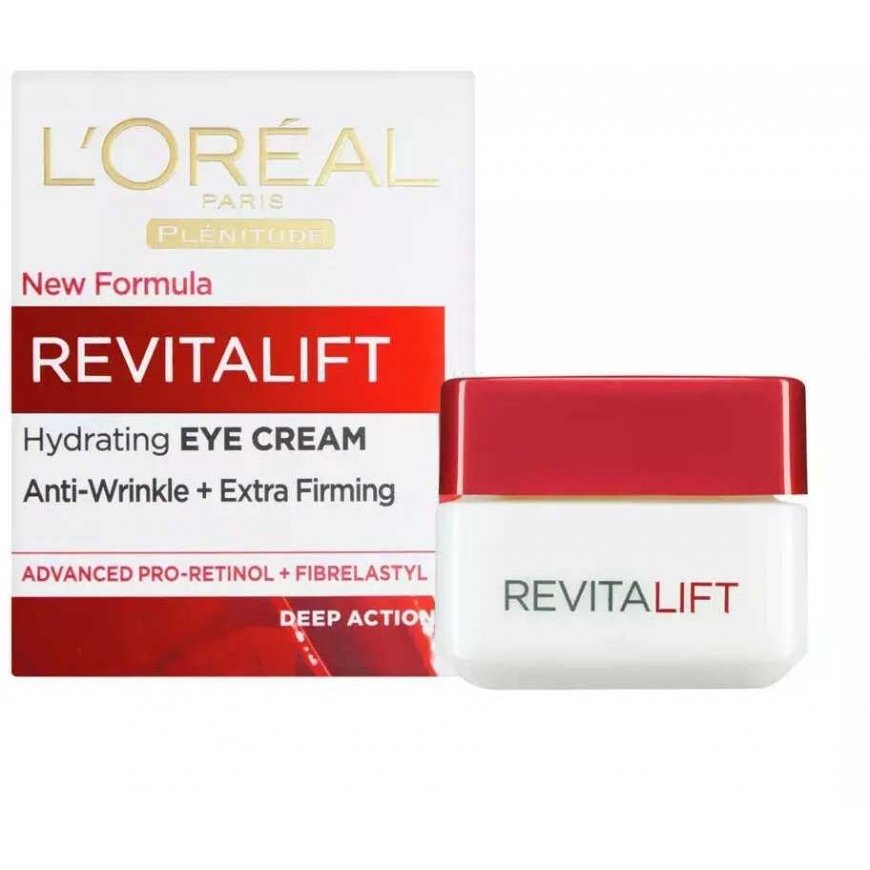L'Oreal Paris, Revitalift, Hydrating, Paakių kremas, 15 ml – 2