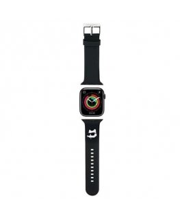 Karl Lagerfeld 38/40/41mm Black Choupette Head Watch Strap