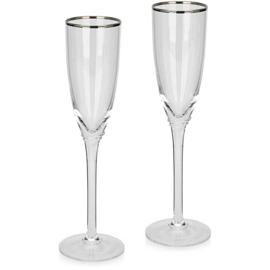 Fissman Set of two champagne glasses 320 ml (glass)