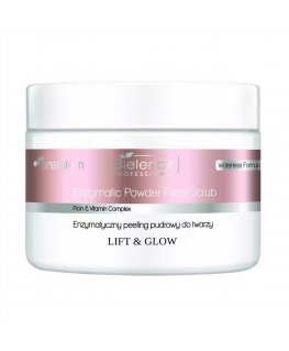 Bielenda Professional Lift & Glow fermentinis pudras veido pilingas 100g