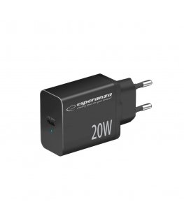 Esperanza EZC104K võrgulaadija 20W Must