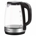 Sencor SWK 2090BK vedenkeitin 2 L 2200 W musta, Ruostumaton teräs, Läpinäkyvä