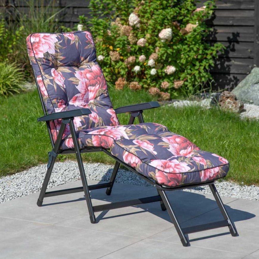 Leżak sodo su podnóżkiem Lena Lounger A098-01PB PATIO
