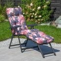 Leżak garden with podnóżkiem Lena Lounger A098-01PB PATIO Leżak garden with podnóżkiem Lena Lounger A098-01PB PATIO