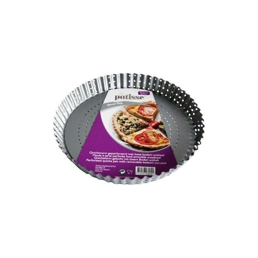 Mondex PATISSE Silver-TOP Perforated cake tin