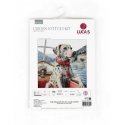 luca S Counted cross stitch kit "Dalmatians at Lake Como" 29x29 cm SBU5039 luca S Counted cross stitch kit "Dalmatians at Lake Como" 29x29 cm SBU5039