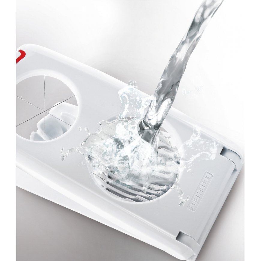 Leifheit 03121 egg slicer White Plastic, Stainless steel – 5
