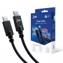 USAMS Kabel USB-C na USB-C czarny|black 1,2m SJ729USBSG01 (US-SJ USAMS Kabel USB-C na USB-C czarny|black 1,2m SJ729USBSG01 (US-SJ