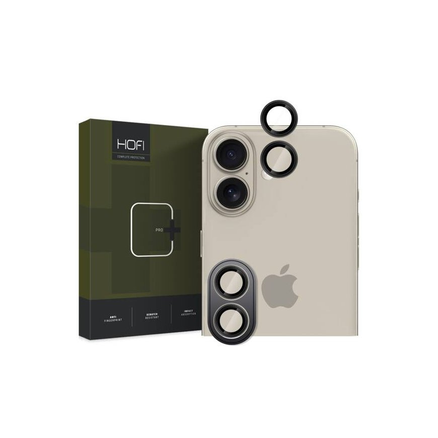 CAMERA COVER HOFI CAMRING PRO+ IPHONE 16 | 16 PLUS BLACK