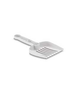 Spatula for cat toilet 25x11x2cm white