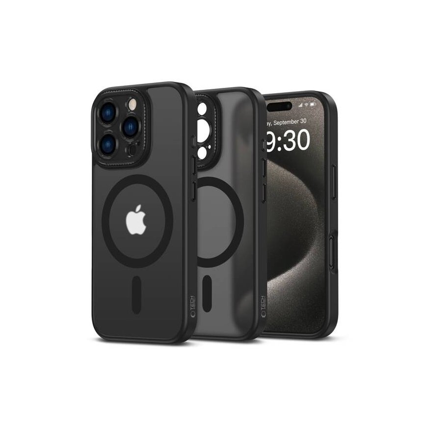 TECH-PROTECT MAGCAM MAGSAFE IPHONE 16 MATTE BLACK – 2