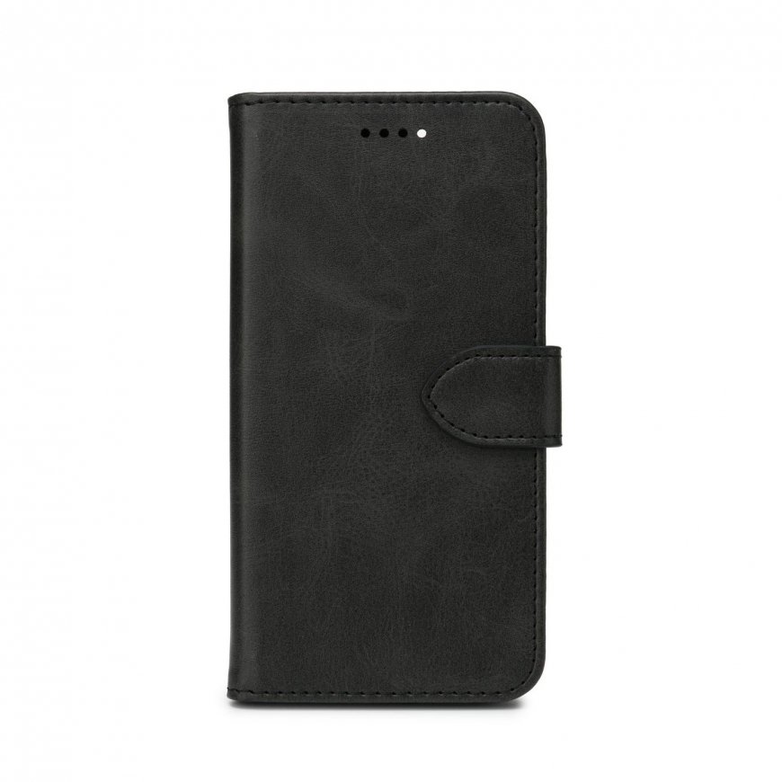 eSTUFF ES67110003-BULK mobiliojo telefono dėklas Piniginės tipo Juoda