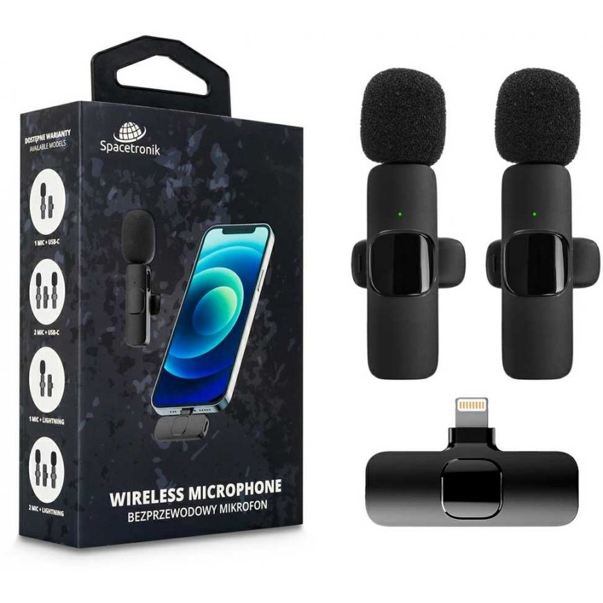 Spacetronik 2x wireless iPhone Lightning IOS