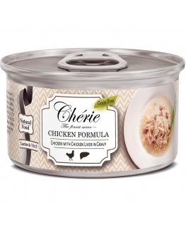 CHERIE Kana ja maksa segu - kassi märgtoit - 80g