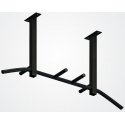 Cross bar SANRO LA-4, up to 150kg black, attached to the ceiling Cross bar SANRO LA-4, up to 150kg black, attached to the ceiling