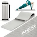 Exercise mat 183 x 60 cm Neo-Sport - 192 200 gray