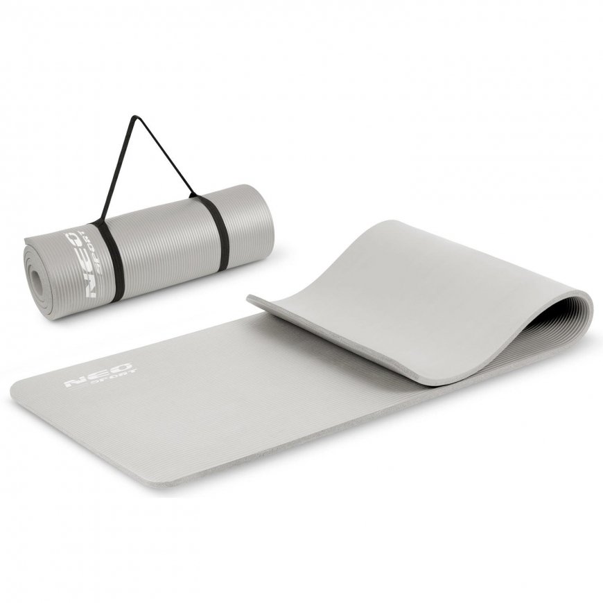 Mankštos kilimėlis 183 x 60 cm Neo-Sport - 192 200 pilka – 2