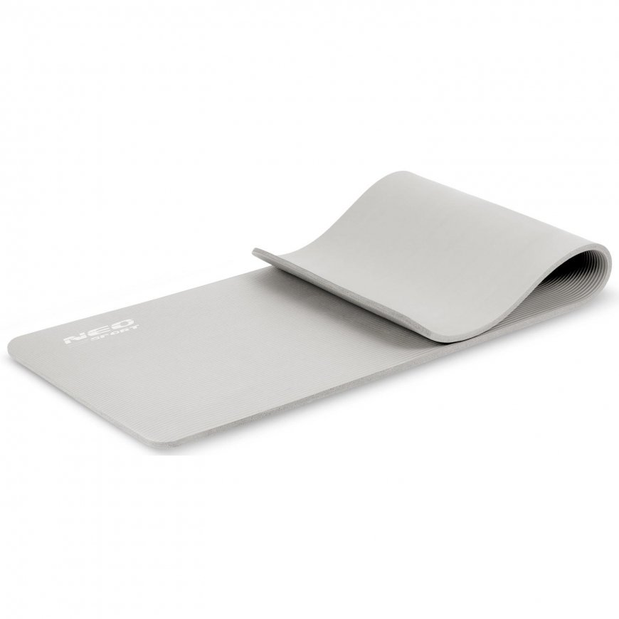 Exercise mat 183 x 60 cm Neo-Sport - 192 200 gray – 4