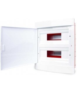 24-module recessed distribution panel (2x12) Adelid RM-PT-24M