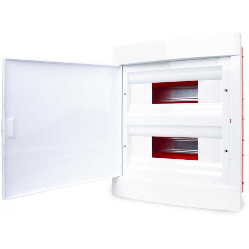Adelid 24-module recessed distribution panel (2x12)