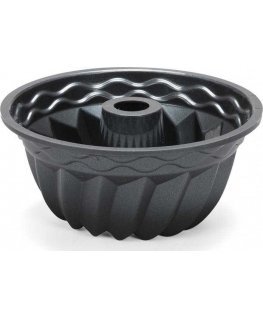 Patisse Turban form 22 cm black silicone