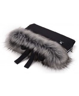 CottonMoose Cottonmuff - uniwersalna mufka, ocieplacz | Shine Silver