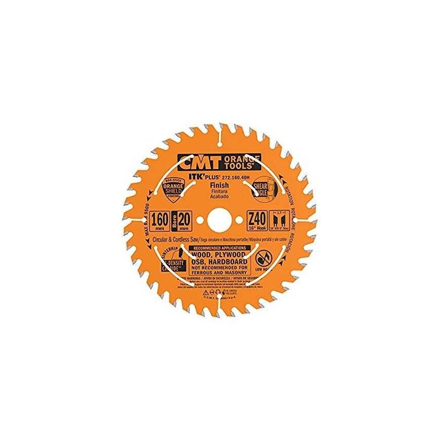 Pjovimo diskas ITK PLUS HW 160X1.7X20(+16) Z40 ATB+SHEAR, CMT – 3