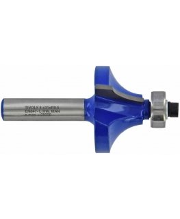 Tivoly Quarter round cutter with ball bearing, 29x8 mm, 8mm shank