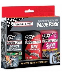 Grandinės priežiūros rinkinys Finish Line Value Pack Dry 3 vnt. x 120 ml