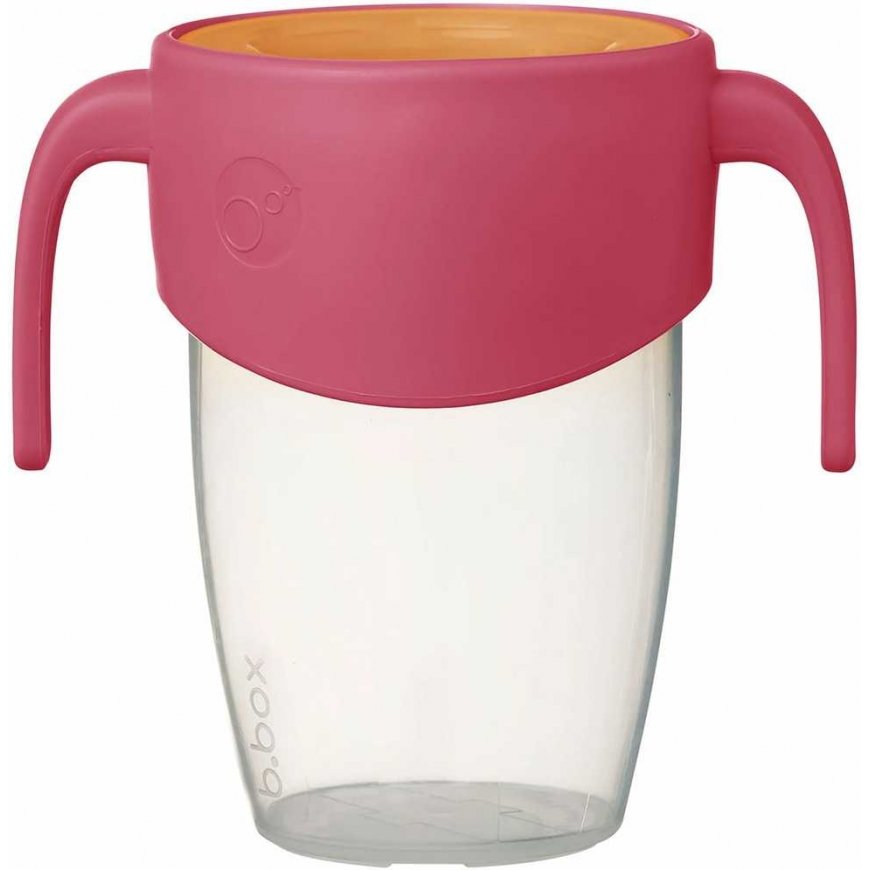 b.box - 360 sippy puodelis, skirtas mokytis gerti | Braškių kokteilis – 2