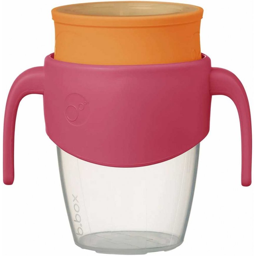 b.box - 360 sippy puodelis, skirtas mokytis gerti | Braškių kokteilis – 3