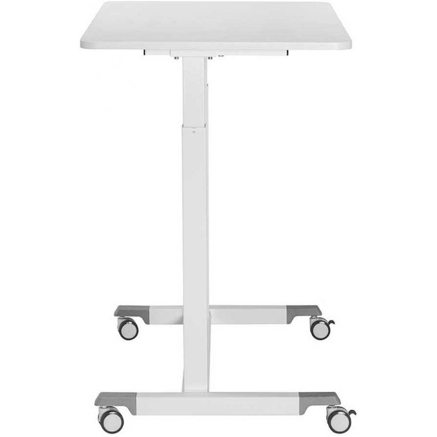 Spacetronik Buddy 04 reguliuojamas stalas ant ratukų, baltas – 5
