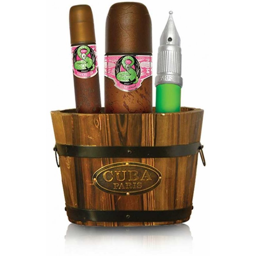 Cuba Kuba Jungle Snake set perfume spray 100ml + perfume water spray 35ml + perfume water spray 20ml