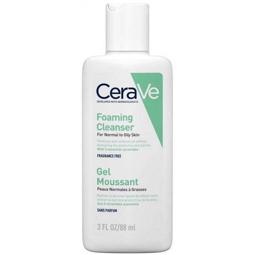 CeraVe Facial Cleansers Foaming Cleansing Gel