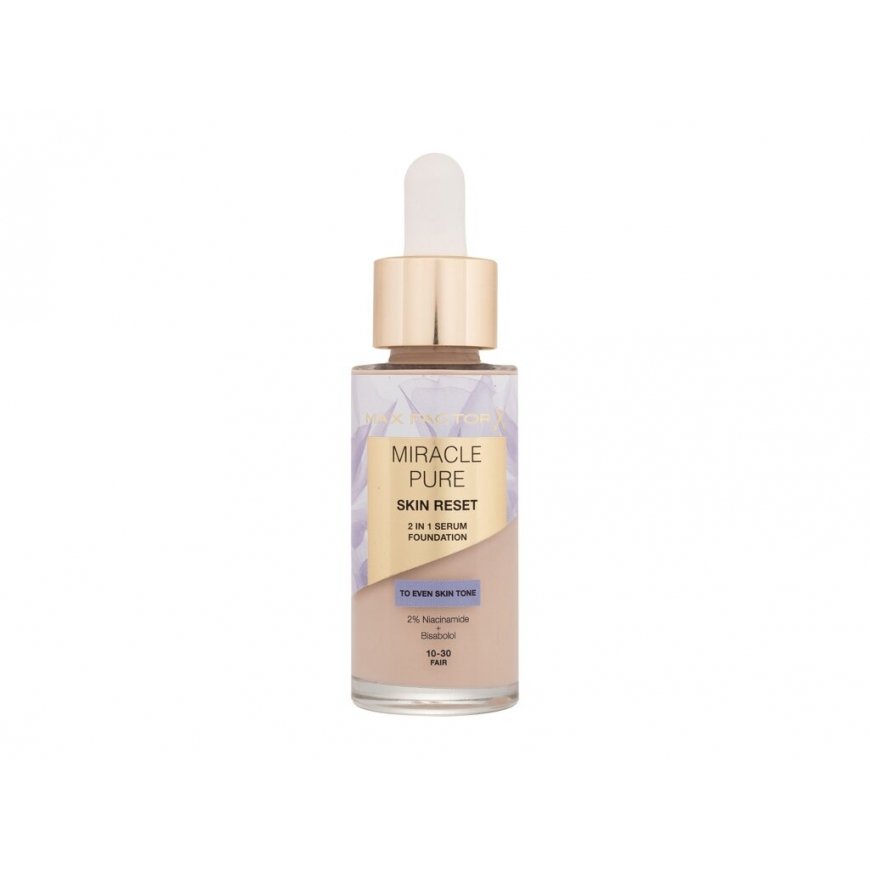 Max Factor Miracle Pure Skin Reset 2in1 Serumas Makiažo pagrindas Makeup