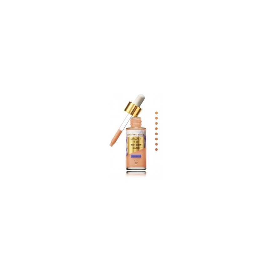 Max Factor Miracle Pure Skin Reset 2in1 Serumas Makiažo pagrindas Makeup – 2
