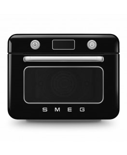 Smeg COF01RDEU Pieni musta, Ruostumaton teräs Painikkeet, Rotaatio