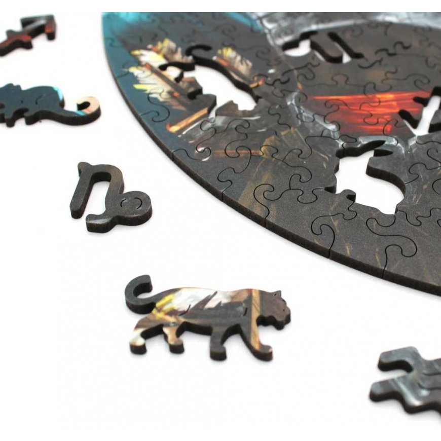 Fantasy Puzzles Sagittarius (Zodiacs) Wooden Puzzle (200 pieces) – 2
