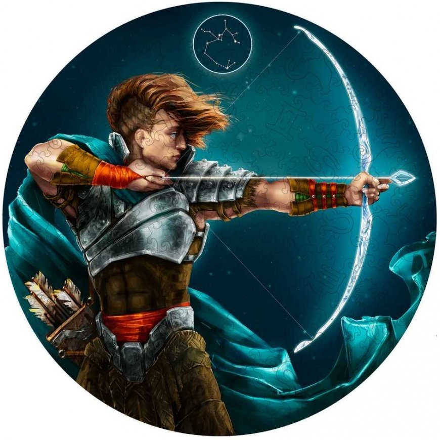 Fantasy Puzzles Sagittarius (Zodiacs) Wooden Puzzle (200 pieces) – 3