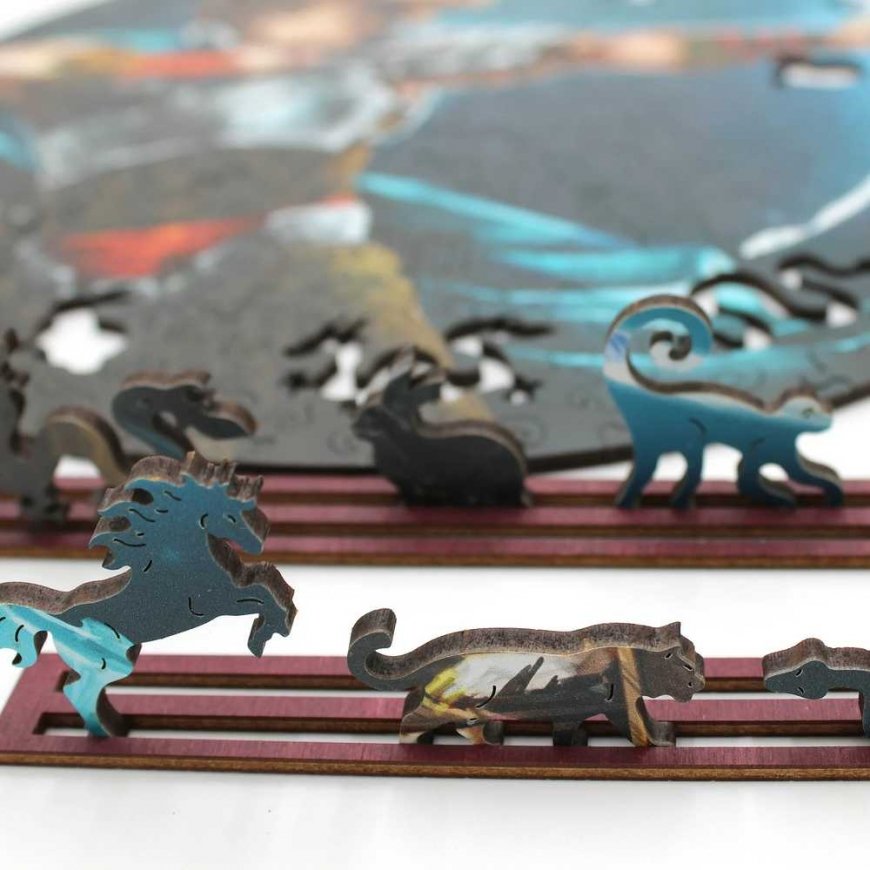 Fantasy Puzzles Sagittarius (Zodiacs) Wooden Puzzle (200 pieces) – 5