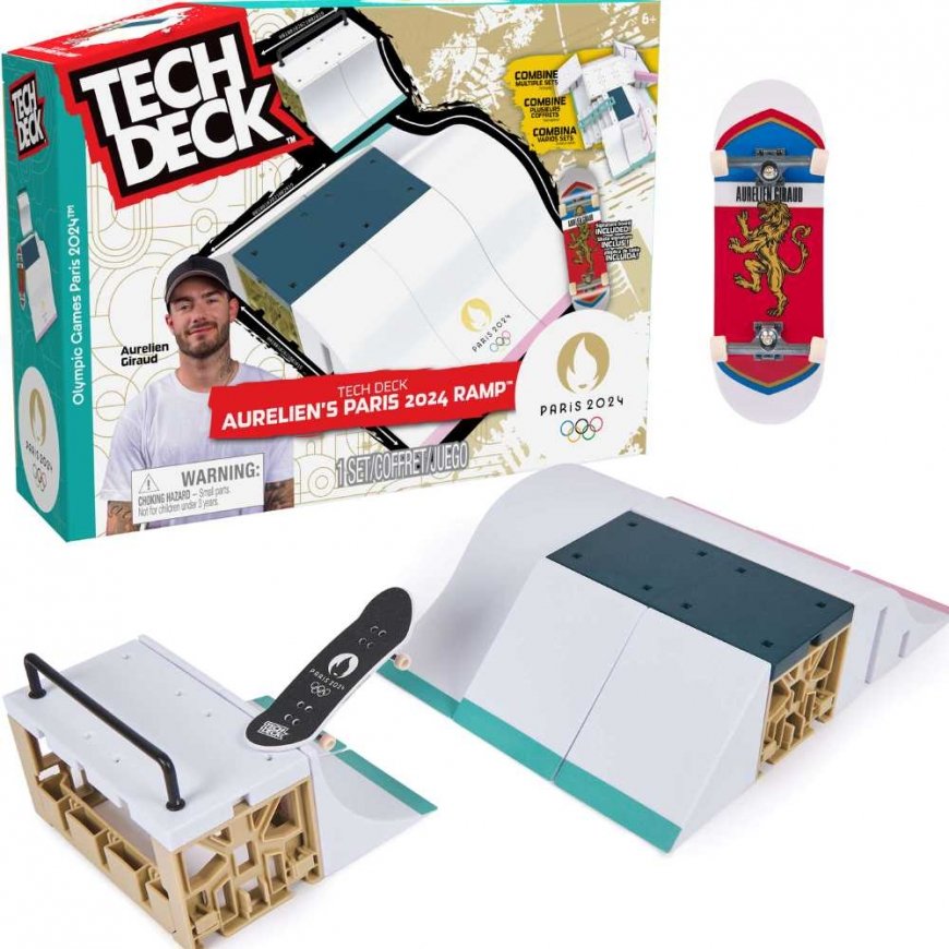 Ramp Tech Deck set fingerboard Rampa