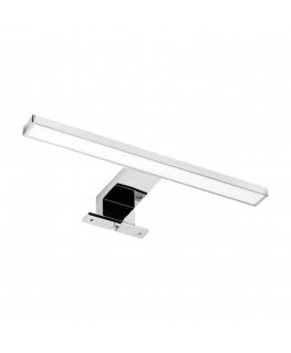 Wall lamp Orno NORTES LED 5W, lampa nad lustro, 320lm, 4000K, dł. 30 cm, plastic, silver