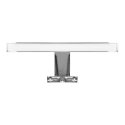 Sieninis šviestuvas Orno NORTES LED 5W, lampa nad lustro, 320lm, 4000K, dł. 30 cm, plastik, sidabrinė Sieninis šviestuvas Orno NORTES LED 5W, lampa nad lustro, 320lm, 4000K, dł. 30 cm, plastik, sidabrinė