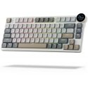 Royal Kludge RK N80 RGB Pearly Dawn wireless keyboard |75%, Hot-swap, Brown switches, US Royal Kludge RK N80 RGB Pearly Dawn wireless keyboard |75%, Hot-swap, Brown switches, US