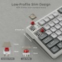 Royal Kludge RK N80 RGB Pearly Dawn wireless keyboard |75%, Hot-swap, Brown switches, US Royal Kludge RK N80 RGB Pearly Dawn wireless keyboard |75%, Hot-swap, Brown switches, US