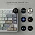 Royal Kludge RK N80 RGB Pearly Dawn belaidė klaviatūra |75%, Hot-swap, Brown switches, US Royal Kludge RK N80 RGB Pearly Dawn belaidė klaviatūra |75%, Hot-swap, Brown switches, US