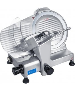 Royal Catering Electric store slicer for cold meat products and cheese PRO 220mm